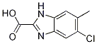 6-Chloro-5-methyl-1h-benzimidazole-2-carboxylic acidStructure,827042-63-7Structure 6-Chloro-5-methyl-1h-benzimidazole-2-carboxylic acid Structure,827042-63-7Structure