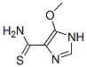 1H-imidazole-4-carbothioamide, 5-methoxy- Structure,83256-06-8Structure