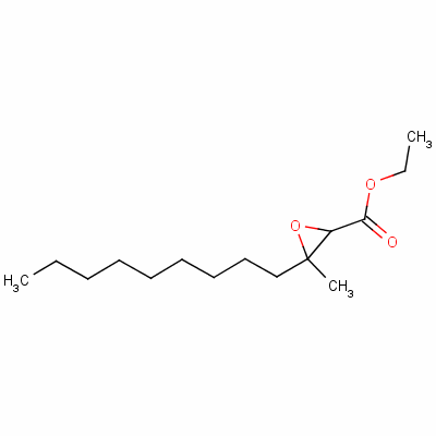 2-Oxiranecarboxylicacid, 3-methyl-3-nonyl-, ethyl esterStructure,83803-54-7Structure 2-Oxiranecarboxylicacid, 3-methyl-3-nonyl-, ethyl ester Structure,83803-54-7Structure