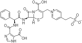 頭孢咪唑結構式_84880-03-5結構式