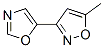 Isoxazole, 5-methyl-3-(5-oxazolyl)- Structure,850646-74-1Structure