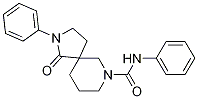 1-氧代-N,2-二苯基-2,7-二氮雜螺[4.5]癸烷-7-羧酰胺結(jié)構(gòu)式_852339-01-6結(jié)構(gòu)式