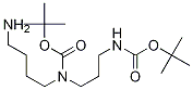N-(4-aminobutyl)-n-[3-[[(1,1-dimethylethoxy)carbonyl]amino]propyl]carbamic acid 1,1-dimethylethyl ester Structure,85503-20-4Structure