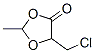 1,3-Dioxolan-4-one, 5-(chloromethyl)-2-methyl-Structure,86164-33-2Structure 1,3-Dioxolan-4-one, 5-(chloromethyl)-2-methyl- Structure,86164-33-2Structure