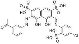 偶氮氯膦mA結(jié)構式_86167-87-5結(jié)構式