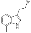 1H-indole,3-(2-bromoethyl)-7-methyl-Structure,863289-24-1Structure 1H-indole,3-(2-bromoethyl)-7-methyl- Structure,863289-24-1Structure