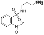 N-(2-nitrobenzenesulfonyl)-1,3-diaminopropane hydrochlorideStructure,863983-46-4Structure N-(2-nitrobenzenesulfonyl)-1,3-diaminopropane hydrochloride Structure,863983-46-4Structure