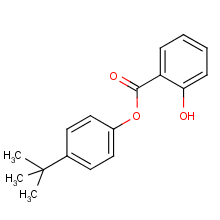Salicylic acid 4-tert-butylphenyl esterStructure,87-18-3Structure Salicylic acid 4-tert-butylphenyl ester Structure,87-18-3Structure