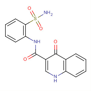 4-氧代-n-(2-磺?；交?-1H-喹啉-3-羧酰胺結(jié)構(gòu)式_873050-94-3結(jié)構(gòu)式