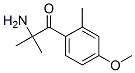 1-Propanone,2-amino-1-(4-methoxy-2-methylphenyl)-2-methyl-Structure,875916-66-8Structure 1-Propanone,2-amino-1-(4-methoxy-2-methylphenyl)-2-methyl- Structure,875916-66-8Structure