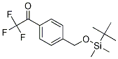 O-叔丁基二甲基甲硅烷基-芐醇 4-(2,2,2-三氟乙酮)結構式_87736-75-2結構式