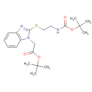 [2-(2-叔丁氧基羰基氨基-乙基磺?；?-苯并咪唑-1-基]-乙酸叔丁酯結(jié)構(gòu)式_877626-82-9結(jié)構(gòu)式