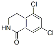 5,7-Dichloro-3,4-dihydro-2H-isoquinolin-1-oneStructure,885273-81-4Structure 5,7-Dichloro-3,4-dihydro-2H-isoquinolin-1-one Structure,885273-81-4Structure