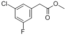 Methyl 2-(3-chloro-5-fluorophenyl)acetateStructure,885681-63-0Structure Methyl 2-(3-chloro-5-fluorophenyl)acetate Structure,885681-63-0Structure