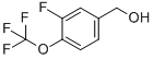 (3-Fluoro-4-(trifluoromethoxy)phenyl)methanol Structure,886498-99-3Structure
