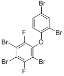 3,6-Difluoro-2,2,4,4,5-pentabromodiphenyl ether (2,2,4,4,5-pentabromo-3,6-difluorodiphenyl ether)Structure,886748-34-1Structure 3,6-Difluoro-2,2,4,4,5-pentabromodiphenyl ether (2,2,4,4,5-pentabromo-3,6-difluorodiphenyl ether) Structure,886748-34-1Structure