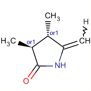 2-Pyrrolidinone,3,4-dimethyl-5-methylene-,trans-(9ci)Structure,89267-84-5Structure 2-Pyrrolidinone,3,4-dimethyl-5-methylene-,trans-(9ci) Structure,89267-84-5Structure