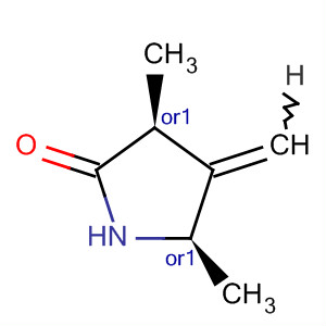 2-Pyrrolidinone,3,5-dimethyl-4-methylene-,cis-(9ci)Structure,89267-86-7Structure 2-Pyrrolidinone,3,5-dimethyl-4-methylene-,cis-(9ci) Structure,89267-86-7Structure