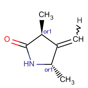 2-Pyrrolidinone,3,5-dimethyl-4-methylene-,trans-(9ci)Structure,89267-87-8Structure 2-Pyrrolidinone,3,5-dimethyl-4-methylene-,trans-(9ci) Structure,89267-87-8Structure