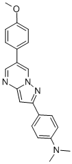 (4-[6-(4-Methoxy-phenyl)-pyrazolo[1,5-a]pyrimidin-2-yl]-phenyl)-dimethyl-amine Structure,893613-37-1Structure