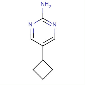 2-Pyrimidinamine, 5-cyclobutyl-(9ci)Structure,90253-43-3Structure 2-Pyrimidinamine, 5-cyclobutyl-(9ci) Structure,90253-43-3Structure