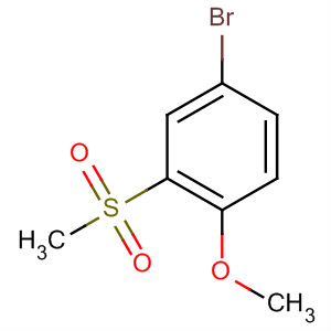 4-Bromo-1-methoxy-2-(methylsulfonyl)benzeneStructure,90531-99-0Structure 4-Bromo-1-methoxy-2-(methylsulfonyl)benzene Structure,90531-99-0Structure