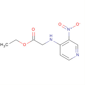 Ethyl 2-(3-nitropyridin-4-ylamino)acetateStructure,90887-26-6Structure Ethyl 2-(3-nitropyridin-4-ylamino)acetate Structure,90887-26-6Structure