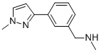 N-methyl-3-(1-methyl-1H-pyrazol-3-yl)benzylamineStructure,910037-12-6Structure N-methyl-3-(1-methyl-1H-pyrazol-3-yl)benzylamine Structure,910037-12-6Structure