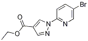 1-(5-Bromo-2-pyridinyl)-1h-pyrazole-4-carboxylic acid ethyl esterStructure,915394-68-2Structure 1-(5-Bromo-2-pyridinyl)-1h-pyrazole-4-carboxylic acid ethyl ester Structure,915394-68-2Structure
