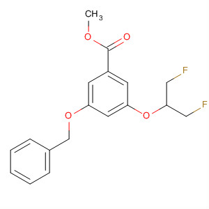 Methyl 3-(benzyloxy)-5-(1,3-difluoropropan-2-yloxy)benzoate Structure,915770-81-9Structure