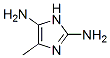 1H-imidazole-2,5-diamine, 4-methyl- Structure,931411-90-4Structure