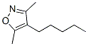 Isoxazole, 3,5-dimethyl-4-pentyl-(9ci)Structure,93548-08-4Structure Isoxazole, 3,5-dimethyl-4-pentyl-(9ci) Structure,93548-08-4Structure