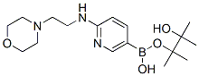 2-(2-Morpholinoethylamino)pyridine-5-boronic acid, pinacol esterStructure,943911-64-6Structure 2-(2-Morpholinoethylamino)pyridine-5-boronic acid, pinacol ester Structure,943911-64-6Structure