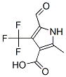 1H-pyrrole-3-carboxylic acid, 5-formyl-2-methyl-4-(trifluoromethyl)-Structure,945379-11-3Structure 1H-pyrrole-3-carboxylic acid, 5-formyl-2-methyl-4-(trifluoromethyl)- Structure,945379-11-3Structure