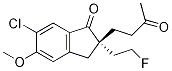 (S)-6-氯-2-(2-氟乙基)-5-甲氧基-2-(3-氧代丁基)-2,3-二氫-1H-茚-1-酮結(jié)構(gòu)式_945726-52-3結(jié)構(gòu)式