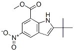 Methyl 2-tert-butyl-5-nitro-1H-indole-7-carboxylateStructure,952665-00-8Structure Methyl 2-tert-butyl-5-nitro-1H-indole-7-carboxylate Structure,952665-00-8Structure