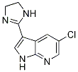 5-氯-3-(4,5-二氫-1H-咪唑-2-基)-1H-吡咯并[2,3-B]吡啶結(jié)構(gòu)式_954112-38-0結(jié)構(gòu)式