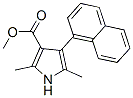 1H-pyrrole-3-carboxylicacid,2,5-dimethyl-4-(1-naphthalenyl)-,methylester(9ci) Structure,95838-56-5Structure