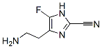 1H-imidazole-2-carbonitrile, 4-(2-aminoethyl)-5-fluoro- Structure,959234-28-7Structure