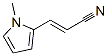 2-Propenenitrile,3-(1-methyl-1h-pyrrol-2-yl)-,(e)-(9ci) Structure,96238-37-8Structure