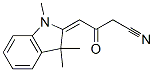 3-氧代-4-(1,3,3-三甲基-1,3-二氫吲哚-2-亞基)-丁腈結(jié)構(gòu)式_97214-25-0結(jié)構(gòu)式