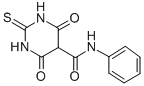 4-Hydroxy-6-oxo-n-phenyl-2-sulfanylidene-3h-pyrimidine-5-carboxamideStructure,97534-21-9Structure 4-Hydroxy-6-oxo-n-phenyl-2-sulfanylidene-3h-pyrimidine-5-carboxamide Structure,97534-21-9Structure