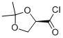 1,3-Dioxolane-4-carbonyl chloride, 2,2-dimethyl-, (4r)-(9ci)Structure,97673-82-0Structure 1,3-Dioxolane-4-carbonyl chloride, 2,2-dimethyl-, (4r)-(9ci) Structure,97673-82-0Structure