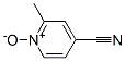 4-Pyridinecarbonitrile,2-methyl-,1-oxide(9ci)Structure,98549-84-9Structure 4-Pyridinecarbonitrile,2-methyl-,1-oxide(9ci) Structure,98549-84-9Structure