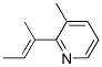 Pyridine, 3-methyl-2-(1-methyl-1-propenyl)-, (e)-(9ci)Structure,99747-47-4Structure Pyridine, 3-methyl-2-(1-methyl-1-propenyl)-, (e)-(9ci) Structure,99747-47-4Structure