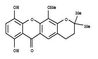 Garcinexanthone aStructure,1107620-67-6Structure Garcinexanthone a Structure,1107620-67-6Structure