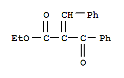 Benzenepropanoic acid, b-oxo-a-(phenylmethylene)-, ethyl esterStructure,17451-18-2Structure Benzenepropanoic acid, b-oxo-a-(phenylmethylene)-, ethyl ester Structure,17451-18-2Structure