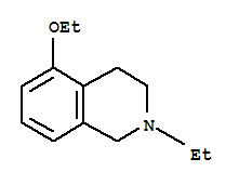 Isoquinoline, 5-ethoxy-2-ethyl-1,2,3,4-tetrahydro-(9ci)Structure,200396-64-1Structure Isoquinoline, 5-ethoxy-2-ethyl-1,2,3,4-tetrahydro-(9ci) Structure,200396-64-1Structure