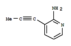2-Pyridinamine, 3-(1-propynyl)-(9ci)Structure,203635-54-5Structure 2-Pyridinamine, 3-(1-propynyl)-(9ci) Structure,203635-54-5Structure