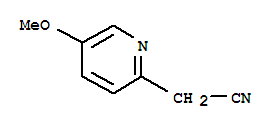 2-Pyridineacetonitrile,5-methoxy-(9ci)Structure,204067-34-5Structure 2-Pyridineacetonitrile,5-methoxy-(9ci) Structure,204067-34-5Structure